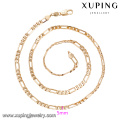 40322 moda venda quente projetos de colar de ouro em 14 gramas delicat simples liga de cobre colar de jóias
